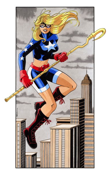 Stargirl Courtney Whitmore By Chris Ring In Wayne Turners Dc Comics Stargirl 